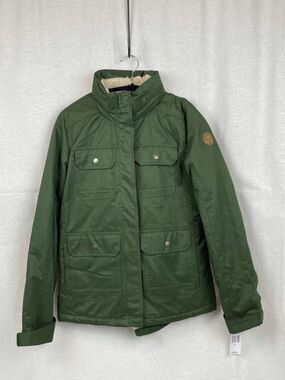 Gerry Rider Military Sherpa Fleece Lined Jacket, Women's Small, New